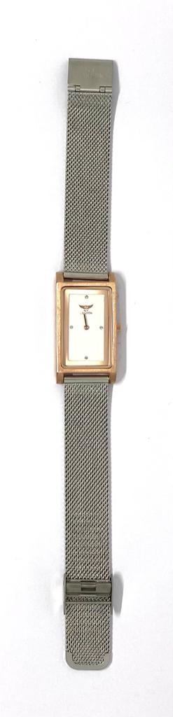 NY London Ladies Rectangular Metal Watch PI-7596