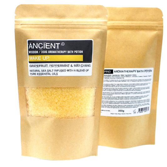 Bath Potion in Kraft Bag 350g - Wake Up