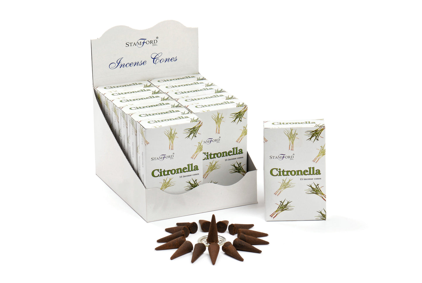 Stamford Incense Cones - Citronella