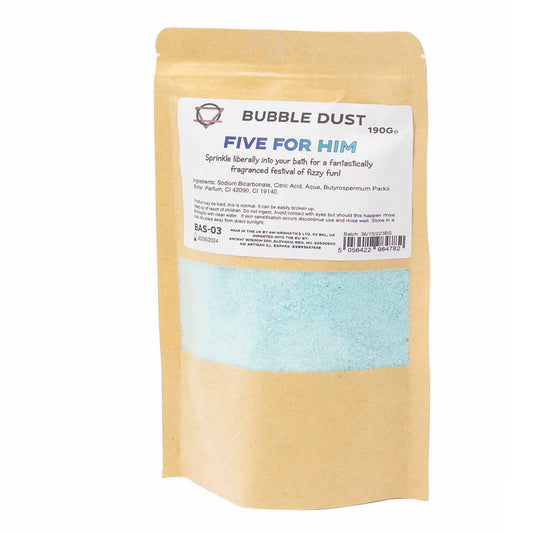 Five for Him Bath Bath Bubble Dust 190grams