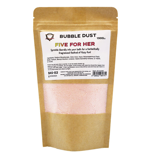 Five for Her Bath Bath Bubble Dust 190grams