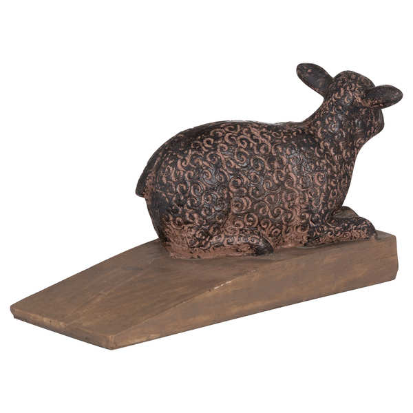 Wooden Sheep Doorstop