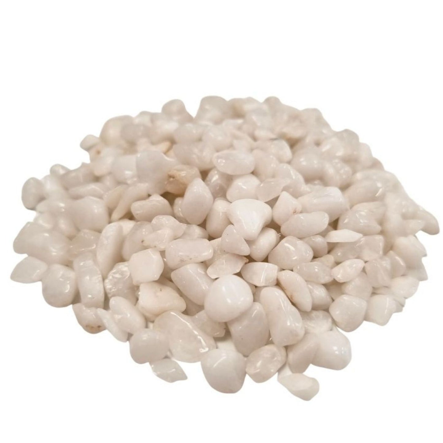 White Quartz Gemstone Chips  - 1kg