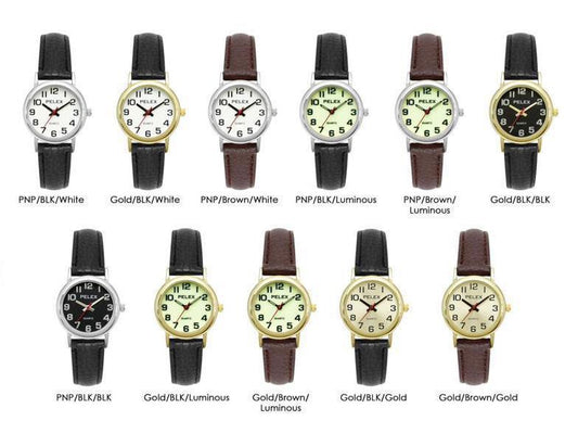 Pelex ladies Leather Strap Watches