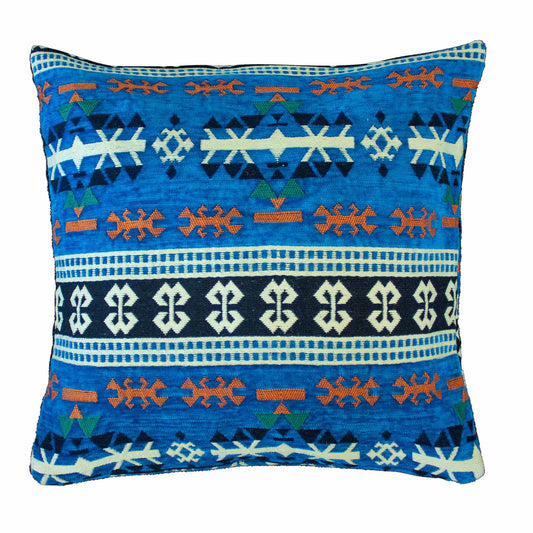 Sky Blue Kilim Cushion Cover