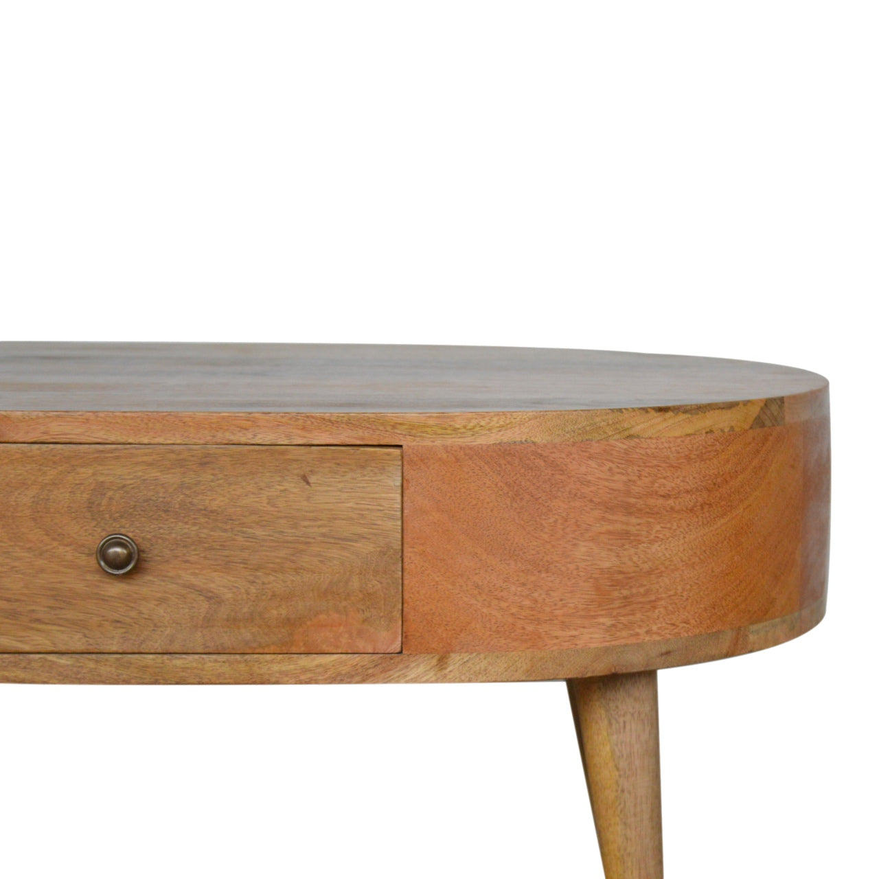 Circular Solid Wood  Coffee Table