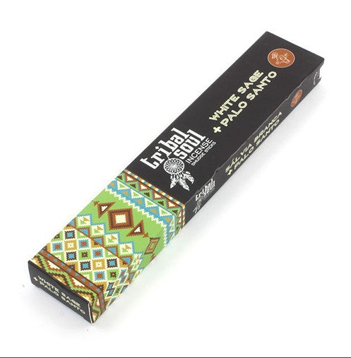 Tribal Soul Incense - White Sage + Palo Santo