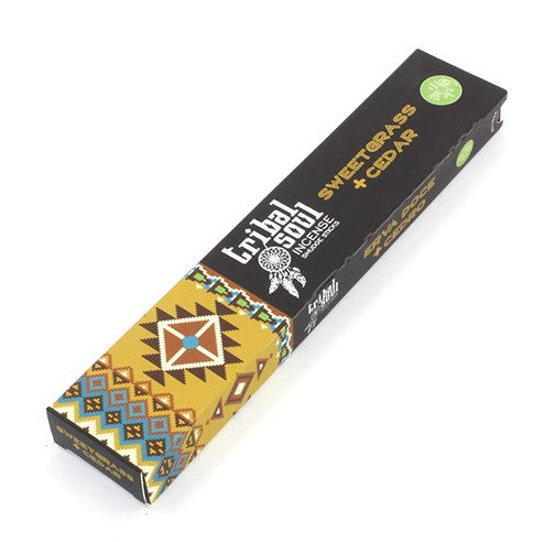 Tribal Soul Incense - Sweet Grass + Cedar