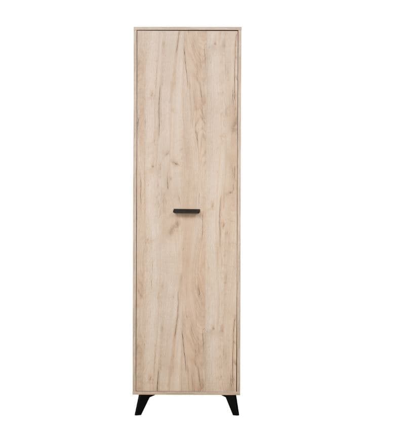 Oak Slim Wardrobe