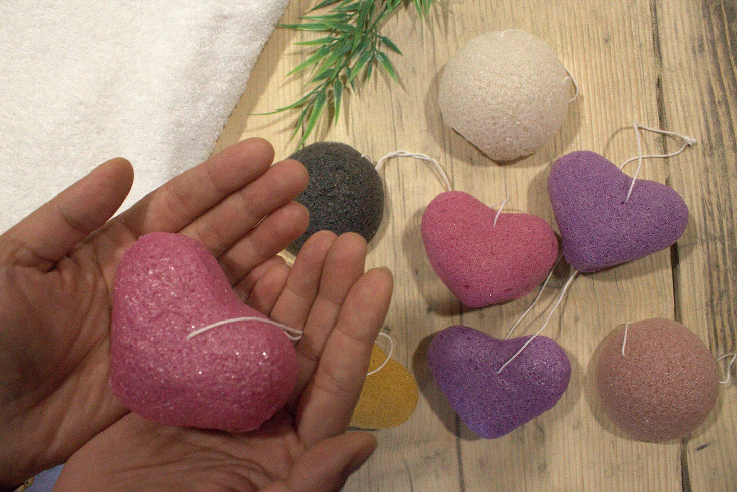 Konjac Sponge - Rose