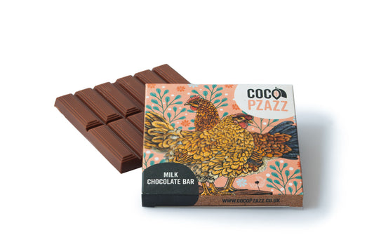 Coco Pzazz Milk Chocolate Bar (80g)