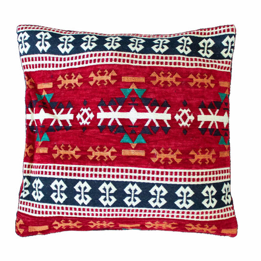 Red Kilim Cushion Cover