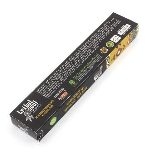 Tribal Soul Incense - Sweet Grass + Cedar