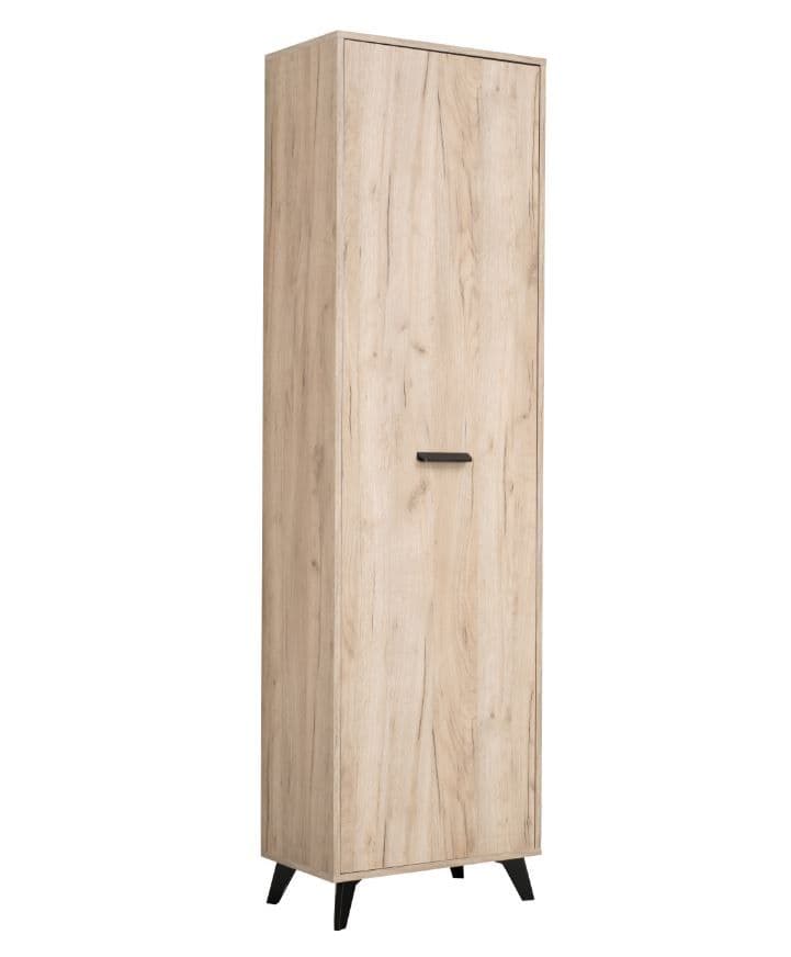 Oak Slim Wardrobe