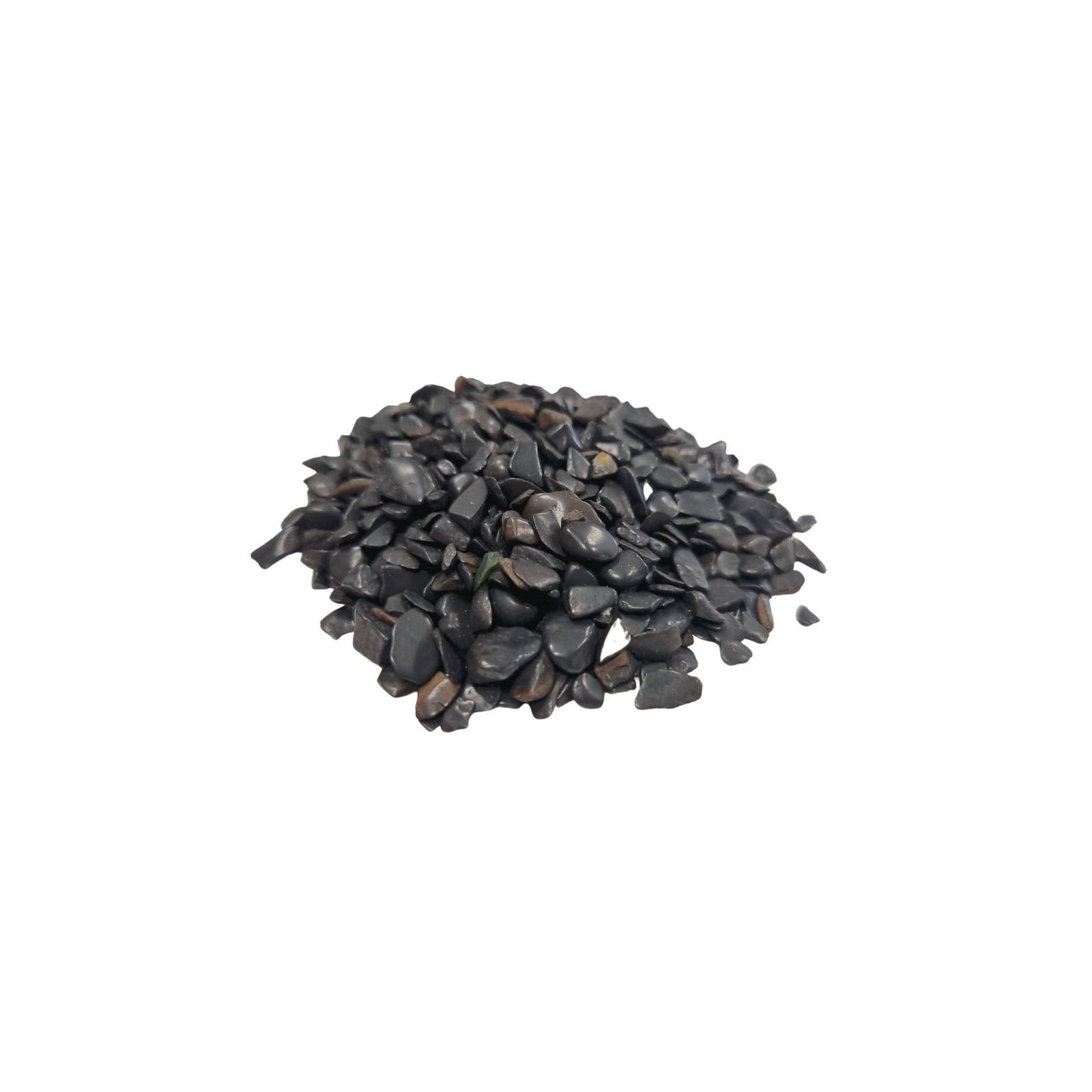 Black Tourmaline Gemstone Chips  - 1kg