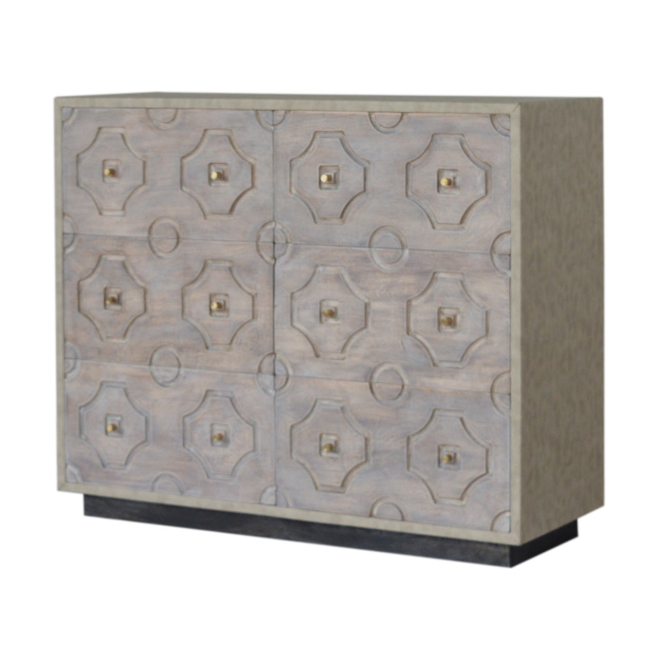 FIVE STAR -  6 Drawer Mango Wood Chest