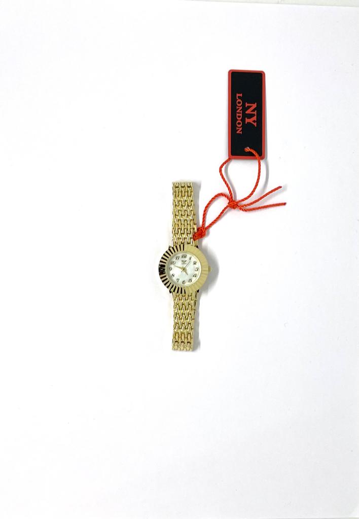 NY London Gold Ladies Watch Pl-7564