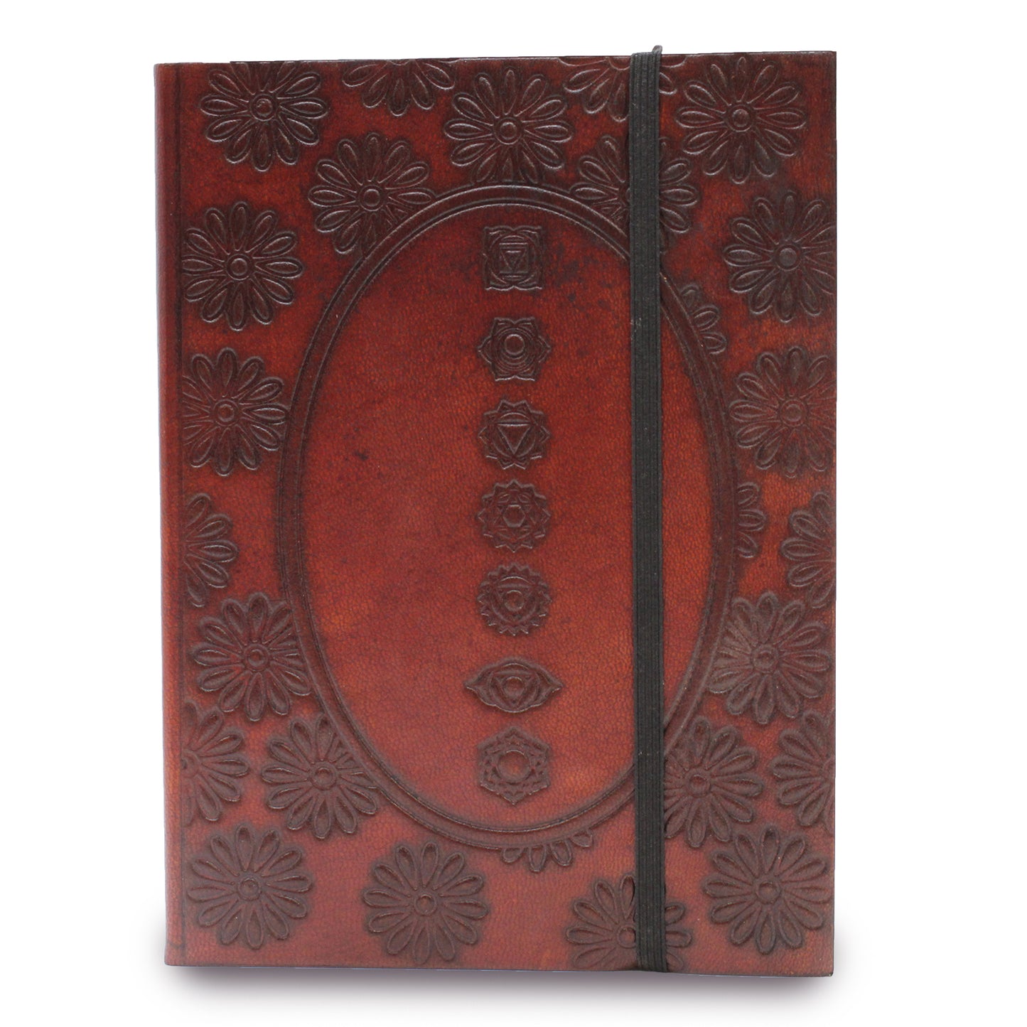 Notebook with strap - Chakra Mandala