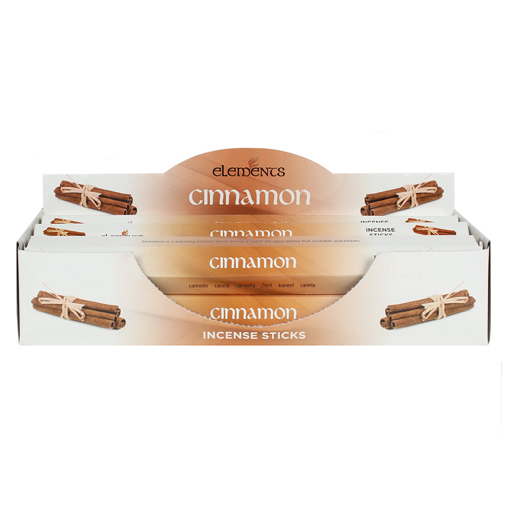 Cinnamon Elements Incense Sticks (Pack of 6 )