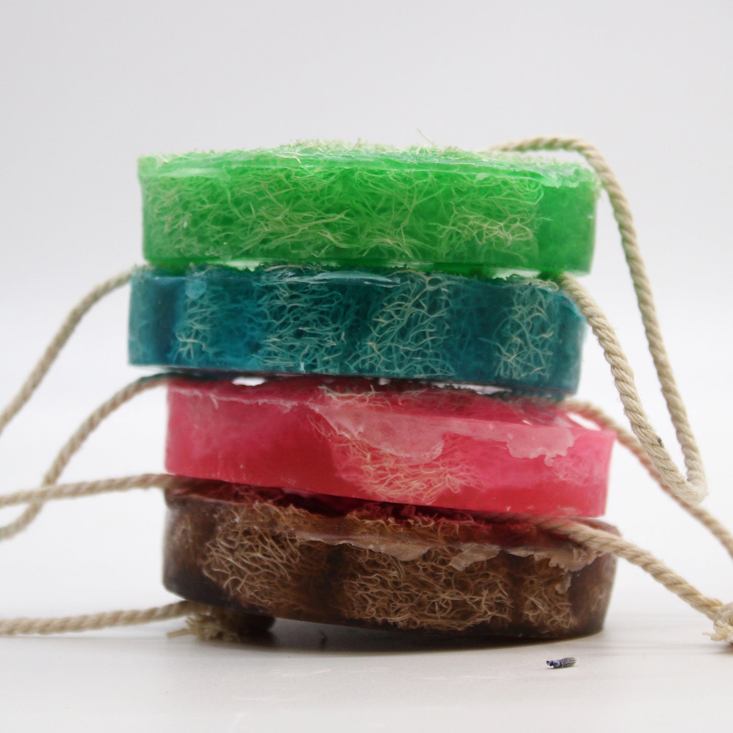 Fruity Scrub Soap on a Rope - Bubblegum