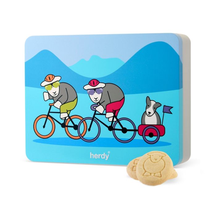 Dean's All Butter Shortbread in Herdy Cycling Tin (225g)