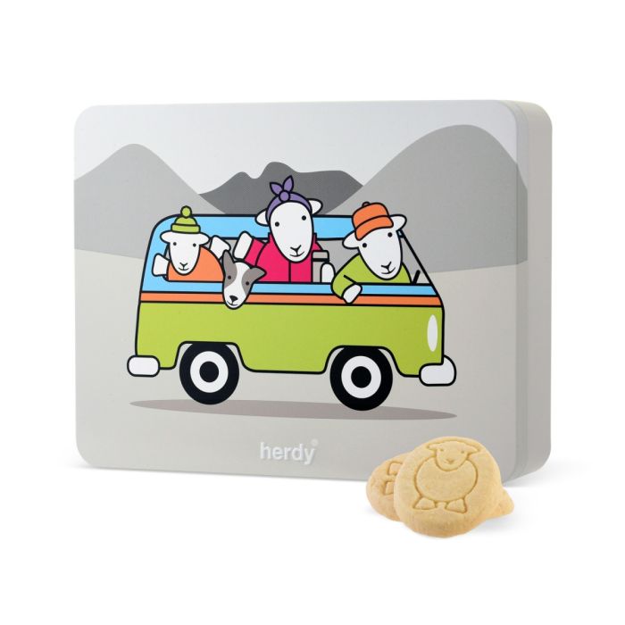 Dean's All Butter Shortbread in Herdy Campervan Tin (225g)