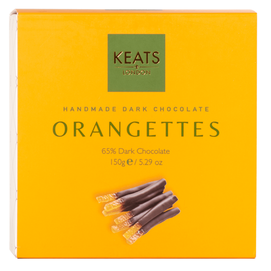 Keats Handmade Dark Chocolate Orangettes (150g)