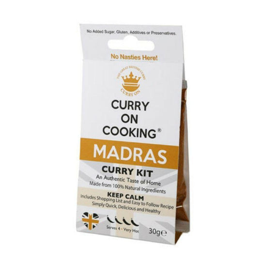 Madras Curry Kit (30g) Curry on Cooking