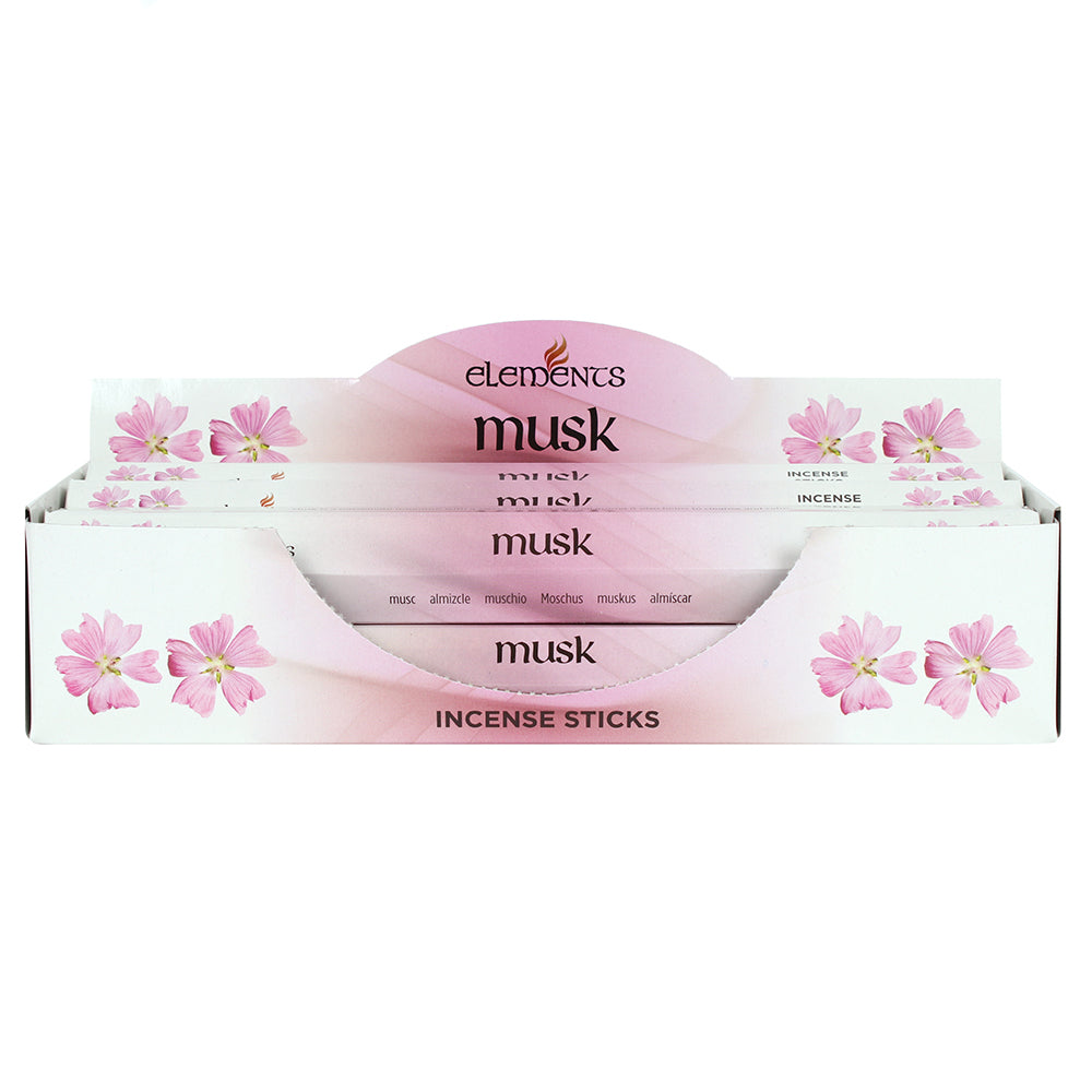 Musk Elements Incense Sticks (Pack of 6 )