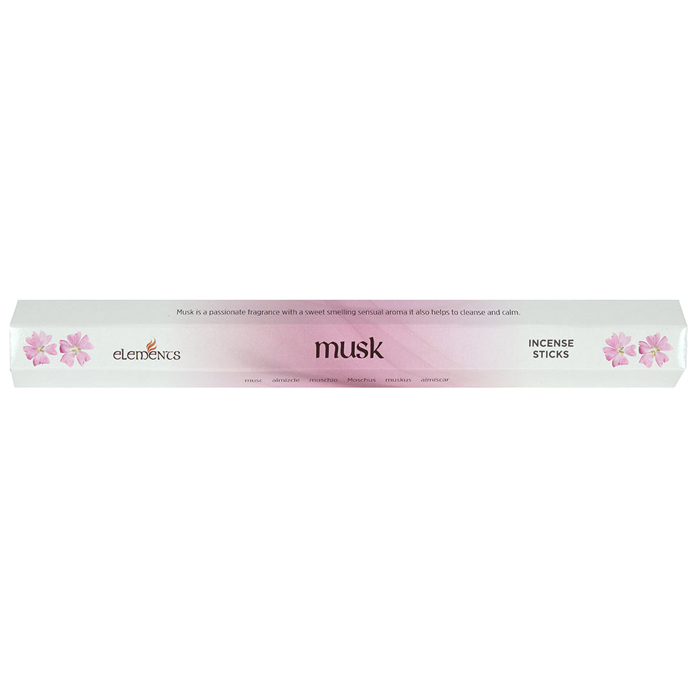 Musk Elements Incense Sticks (Pack of 6 )