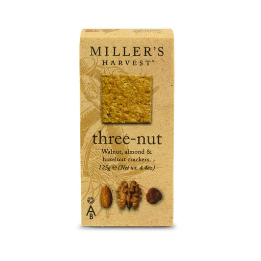 Miller's Harvest Three Nut Crackers (125g)