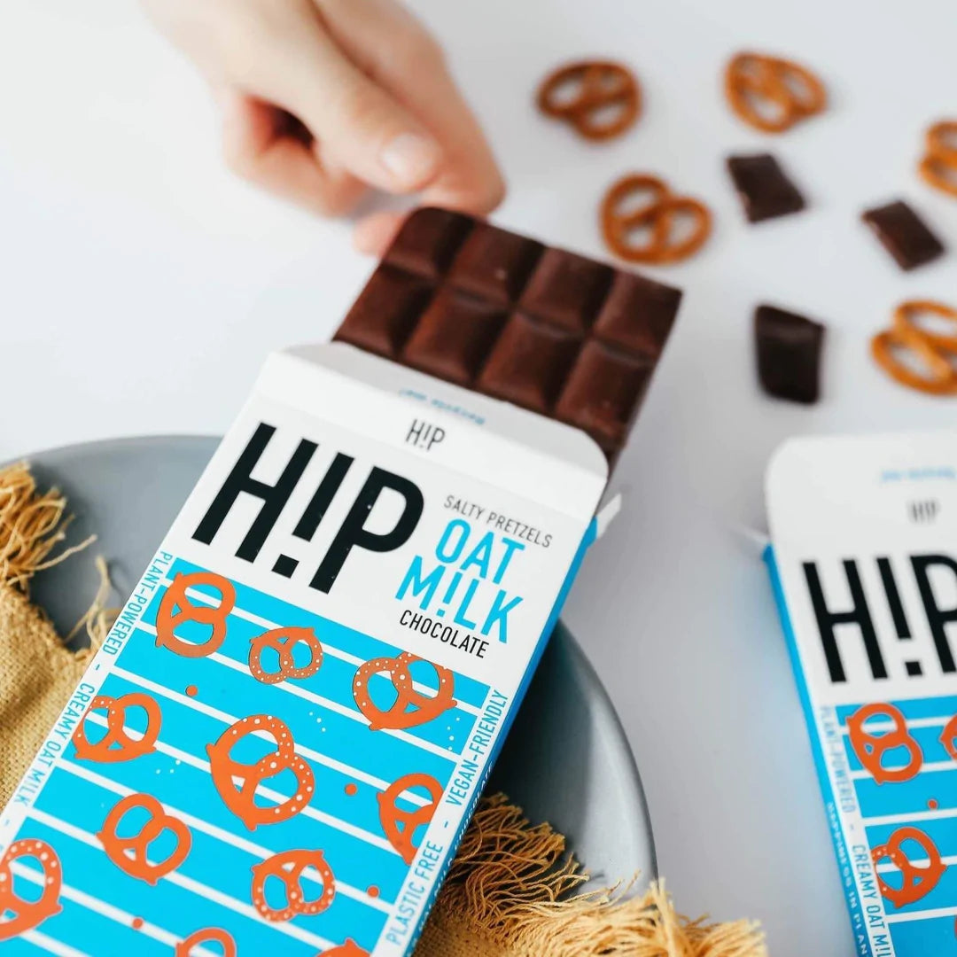 H!P Salty Pretzels Oat M!lk Chocolate (70g)