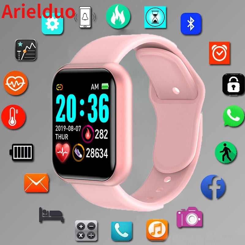 Digital Smart sport watch Women watches digital led electronic wristwatch Bluetooth fitness wristwatch Men kids hours hodinky