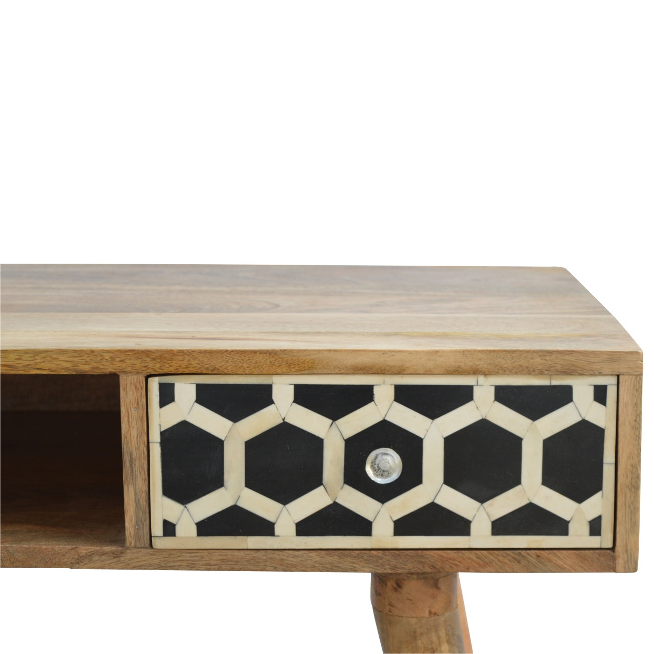 Solid Wood Bone Inlay Writing Desk