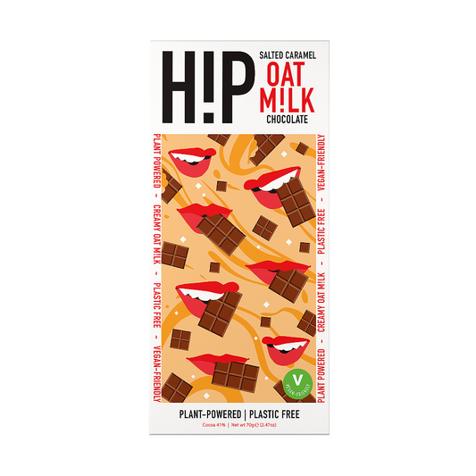 H!P Salted Caramel Oat M!lk Chocolate (70g