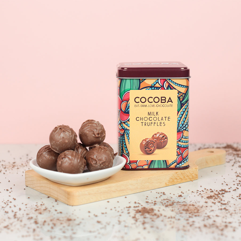 Cocoba Milk Truffle Gift Tin (120g)