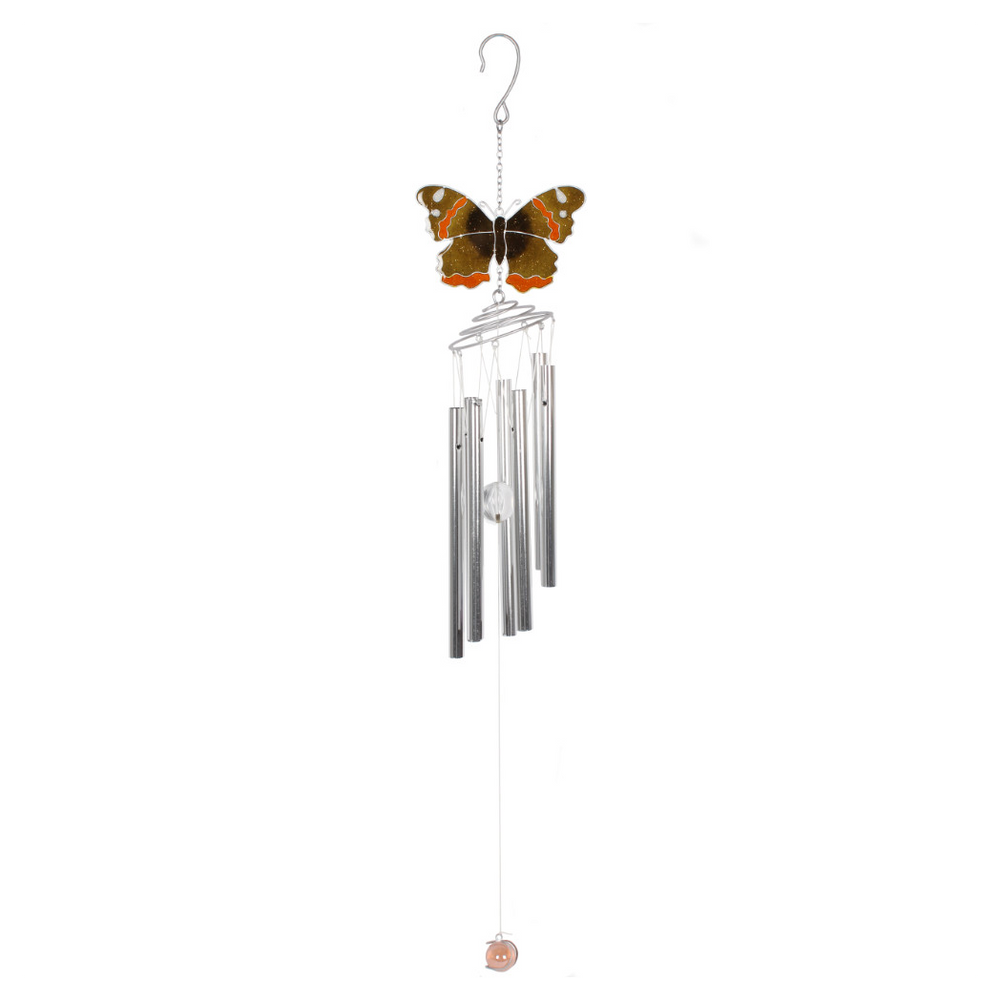 Red Admiral Butterfly Windchime