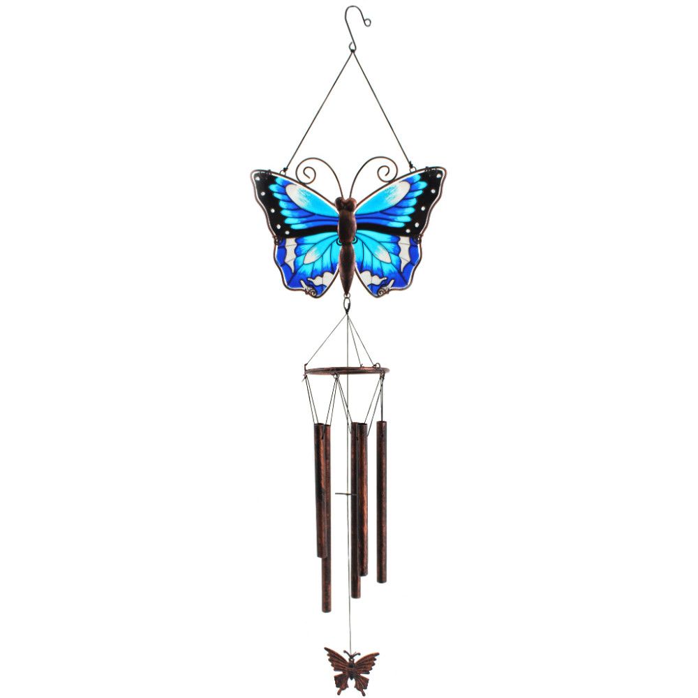 Blue Butterfly Windchime