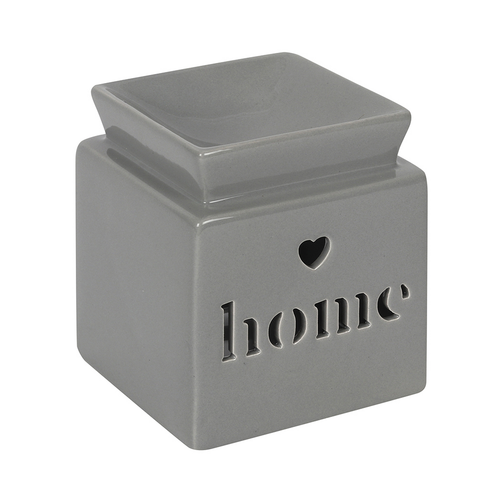 Grey Home Cut Out Oil Burner