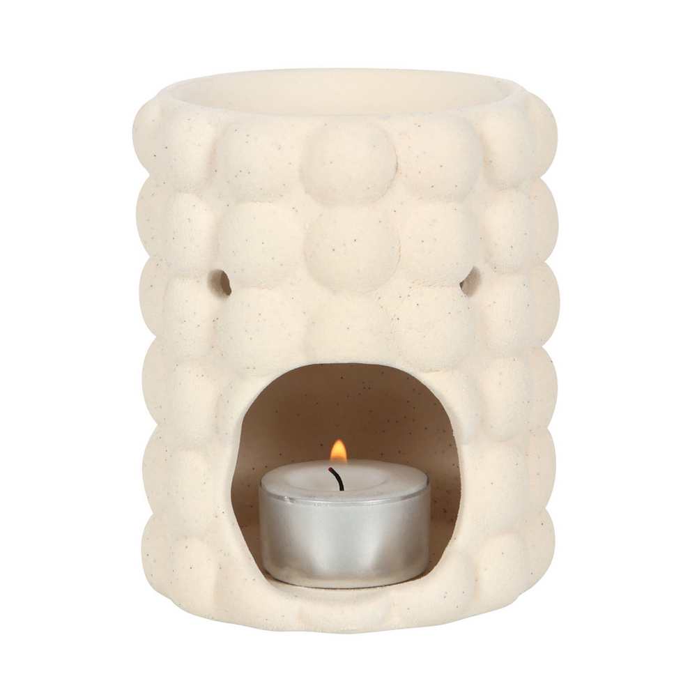 Cream Speckle Bubble Oil Burner