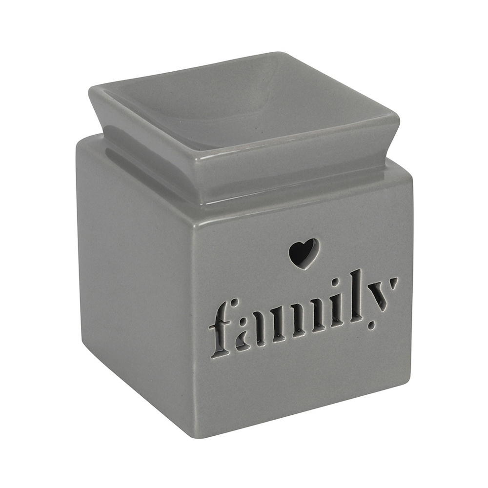 Grey Family Cut Out Oil Burner